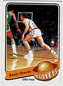 1979-80 TOPPS #34 KEVIN GREVEY Washington Bullets Basketball Card