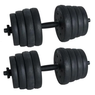 ESTEXO Kurzhantel Set Hantelset 30kg Hantel Krafttraining Hantelscheiben Muskeltraining