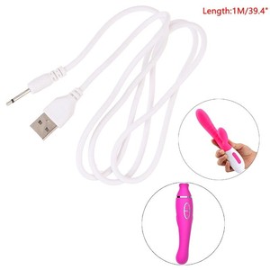 Vibrator Cable Cord USB Charging DC Massagers Universal Power Supply Charger NEW