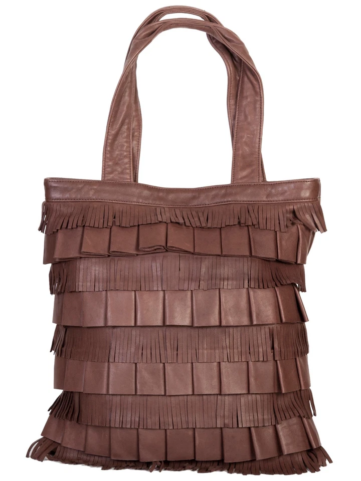 Bolso de hombro Scully B85 de cuero de cordero marrón Foto 1 de 1