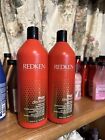 Redken Frizz Humidity Protection Shampoo and Conditioner Liters/33.8 oz
