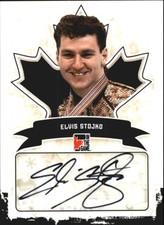 2011 In The Game Canadiana Autographs #AES1 Elvis Stojko