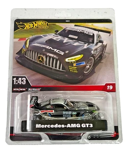 Hot Wheels Premium Mercedes-AMG GT3 Diecast Maßstab 1:43 + Schutzhülle - Neu - Bild 1 von 2