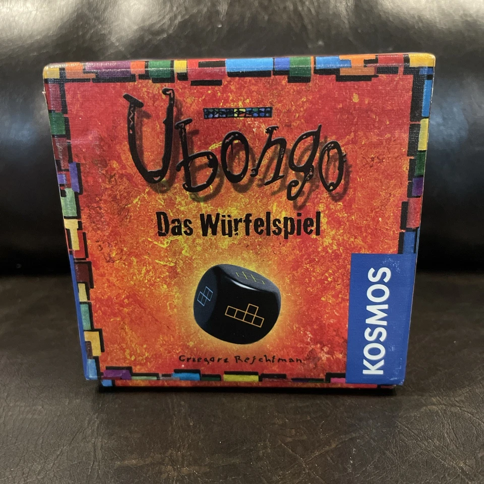 RARO Ubongo Das Wurfelspiel Juego Edición Alemana 2013 COMO NUEVO Foto 1 de 4