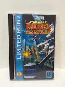 Limited Run Games, Star Wars Rebel Assault Limited Edition, (Sega CD), tested.