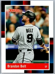 Donruss #268 2022 Brandon Belt San Francisco Giants - Imagen 1 de 2