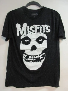 MISFITS OFFICIAL MERCH SPECKLED SKULL 2019 BAND CONCERT MUSIC T-SHIRT LARGE - Picture 1 of 5