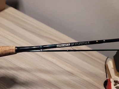 SAGE SP 590 Grafito 4 9'0" Fly Rod #5 Línea NUNCA USADO 2 11/16 The Gunnison G-2 Foto 1 de 4