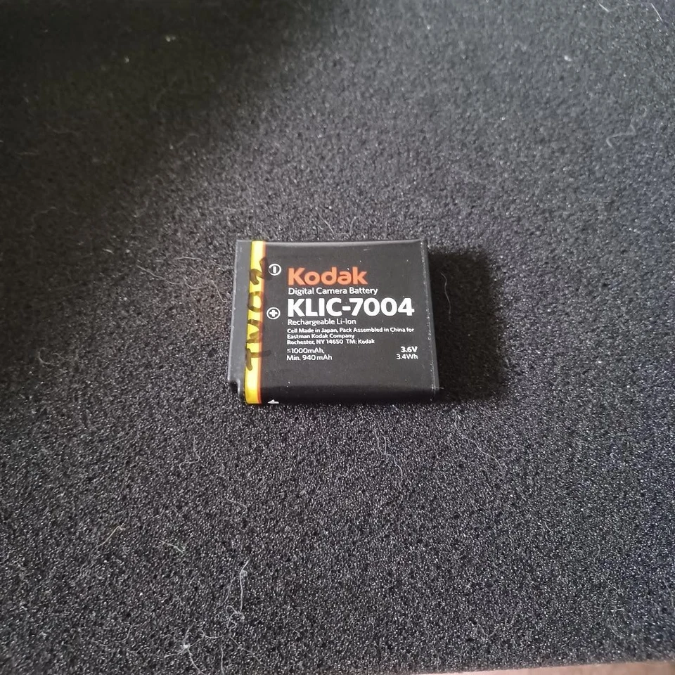 2 PCS Kodak KLIC-7004 1000mAh 3.6V 3.4Wh 可再充电电池 — 第 1/1 张图片