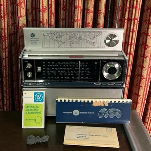 WESTINGHOUSE SEVEN SEAS Multi Band Portable Transistor Radio RPM5010 W/ Manual - Picture 1 of 18
