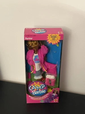 Camp Barbie AA Mattel Luz del sol Cambio de color de cabello NRFB HTF RARO 11831 Foto 1 de 4