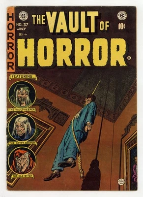Vault of Horror #37 VG- 3.5 1954 1st app. Drusilla - Image 1 of 2