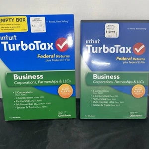 TURBOTAX 2013 PARTNERSHIP COMMERCIALI, AZIENDE E LLC per Windows - Foto 1 di 8
