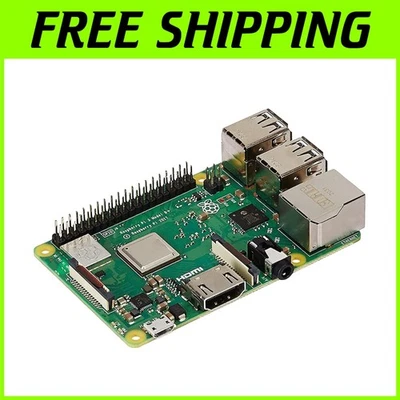 Raspberry Pi 3 Model B+ with 1.4GHz Quad-Core CPU & 1GB RAM - Compact Powerhouse - Image 1 of 4