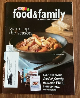 Kraft Food & Family Cooking Baking Magazine Warm up the Season Winter 2006 - Image 1 of 3