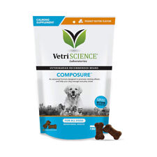 VetriScience Composure Calming Behavioral Health for Dog, Dog Relaxants 120Count