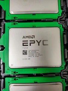 AMD EPYC 7402 2,80 GHz 24 Cores 128MB SP3 180W 100-000000046 CPU Expedited Ship - Photo 1/2