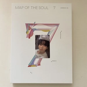 BTS Jungkook Map Of The Soul 7 Album Photocard Ver 1 Love Yourself SpeakYourself - Picture 1 of 8