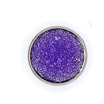Click Button Lila Druckknopf Snap, für Armbänder, 80-0026 - Bild 1 von 2