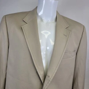 Brooks Brothers Herren Blazer 44R Hellbraun 3 Knöpfe Sport Mantel Anzug Made In USA - Bild 1 von 11