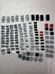 Lote de 132 piezas placas Lego genuinas con agujero de pasador piezas surtidas @L1 - Imagen 1 de 5