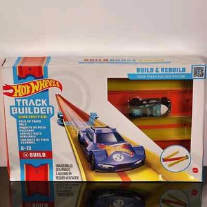 Hot Wheels Fold-Up Track Pack Track Builder Unlimited Exclusive Car New & Sealed - Picture 1 of 2
