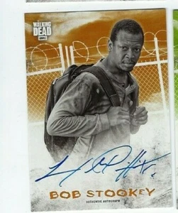 Walking Dead Hunters and the Hunted autograph Lawrence Gilliard Jr. 10/99 rust - Picture 1 of 1