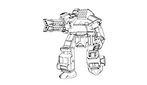 Gallant GLT-7-0 | CGL Battlemech scala 1:265 | Battletech miniatura - Foto 1 di 1