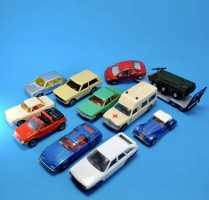 Rare Set Of Vintage Siku Cars Collectible Vintage Diecast Cars 1970s -90s - Picture 1 of 20