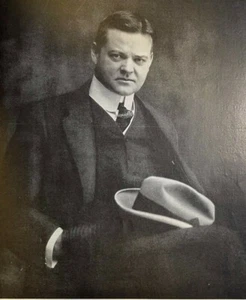 Rivista d'epoca 1920 illustrazione Herbert Hoover - Foto 1 di 2
