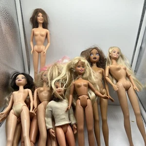 Barbie  And doll lot of 11 Read Nude Mixed Lot Vintage To Modern See All Pics C - Picture 1 of 24