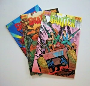 Lote Shatter / 3 cómics #4 5 6 primeros cómics 1986 - excelente estado sin leer - Imagen 1 de 6