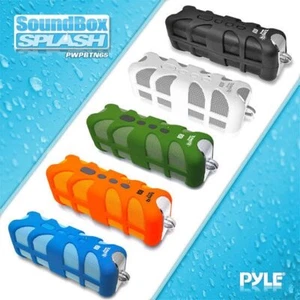 Pyle PWPBTN65 Bluetooth/FNC Portable Rugged Speaker Box Marine Grade W/AUX - Picture 1 of 6
