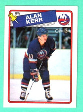 (1) ALAN KERR 1988-89 OPC # 63 ISLANDERS ROOKIE NM+   CARD (G6750)