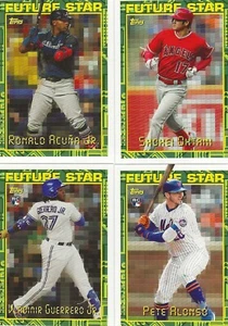 2019 Topps Archives 10 different Future Stars Inserts including Ohtani - Picture 1 of 2