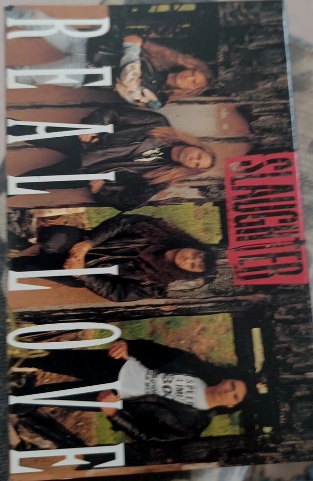 Slaughter Cassette Single, Real Love, 1992 Chrysalis Records - Image 1 of 1