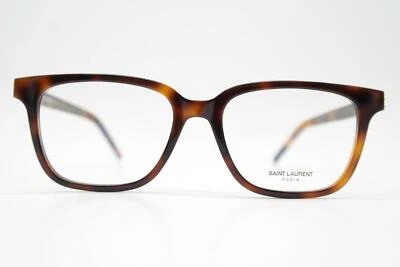 Lunettes Saint Laurent SL M110 Marron Or Ovales Monture De Lunettes Neuves - Photo 1/4