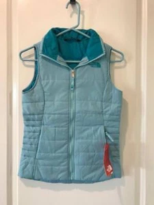 The North Face Girls Harway Insulated Vest NWT Nimbus Blue MSRP: $70.00 - Picture 1 of 4