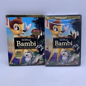 Bambi (DVD, 2005, 2-Disc Special Platinum Edition W/Slip) Disney SEALED NEW - Picture 1 of 4