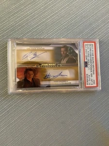 2021 Star Wars Masterwork 1/1 Dual Auto Of Anakin And Obi Wan Kenobi - Picture 1 of 1