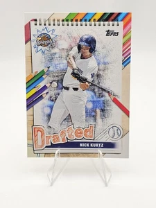 2025 Topps Pro Debut Nick Kurtz Drafted Insert #DF-2 Athletics A's Rockhounds  - Bild 1 von 2