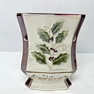 Yankee Candle Tarts Wax Melt Warmer Christmas Holly Mistletoe Tea Light - Picture 1 of 20