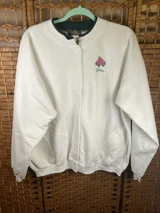 Sweatshirt mit Rundhalsausschnitt und Knöpfen Greenbrier Resort WV Logo Button Down Größe XL - Bild 1 von 9