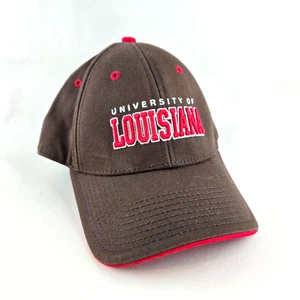 University Of Louisiana Hat Mens OSFM Brown Baseball Cap The Game Ragin' Cajuns - Picture 1 of 9