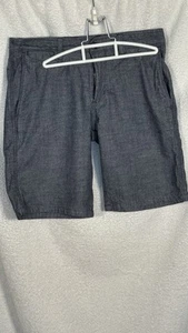 Banana Republic Herren Aiden Shorts - 28W - 9" Schrittlänge - blau Chambray - Bild 1 von 3
