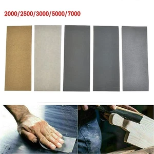 Sandpaper 2000/2500/3000/5000/7000 Grit 230*93mm 5pcs Abrasive Tool Water/Dry - Picture 1 of 16