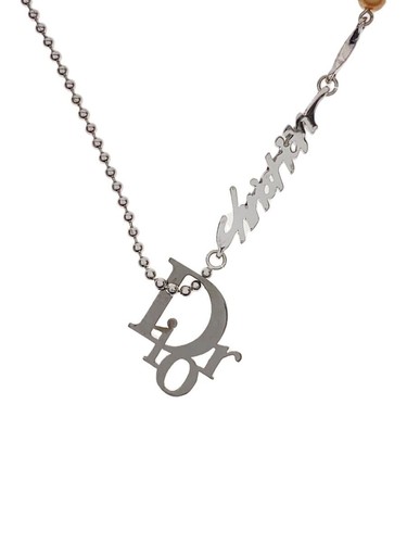 Collana Christian Dior Finta Perla SLV Top Disponibile Donna Lusso Alta Marca A