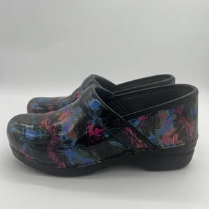 Dansko Pro XP Multicolor Color Pop Patent Leather Clogs Women's 40 US 9.5-10 - Picture 1 of 9