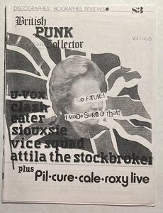 The British Punk Collector #6 Magazine 1991 Clash, PIL, Siouxsie, Vice Squad - Bild 1 von 5