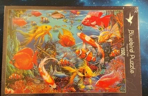 Puzzle Bluebird 1500 Teile Tropical Fish Unterwasser Meer Fische Bunt Neu Ovp - Bild 1 von 1